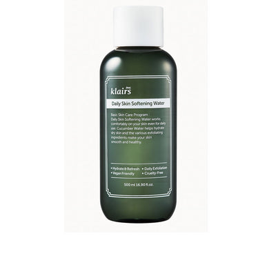 Daily skin pehmentävä vesi 500 ml - KLAIRS