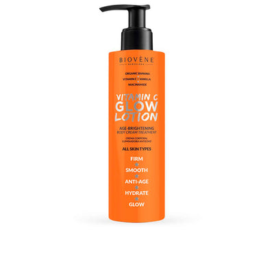 Vitamin c glow lotion ikääntyvän ihon kirkastava vartalovoide 200 ml - BIOVÈNE