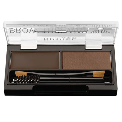 Brow this way kulmakarvojen muotoilusetti #003 - tummanruskea - RIMMEL LONDON