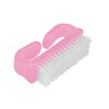 Nail brush, nylonharjaksilla #assorted colors 1 kpl