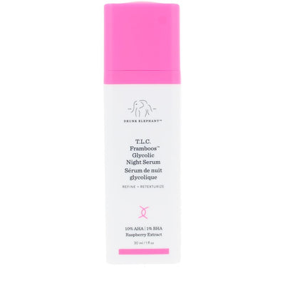 Tlc Framboos Glycolic Night Serum 30 Ml