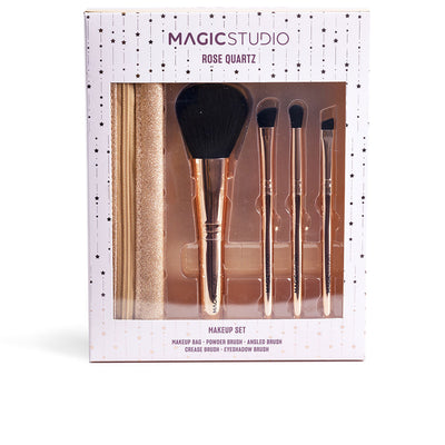 Rose quartz brochas -kotelo, 5 kpl - MAGIC STUDIO