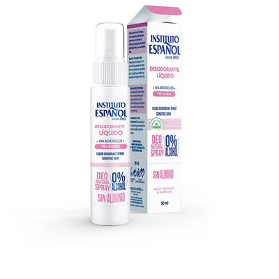 Sensitive skin nestemäinen deodoranttisuihke 50 ml - INSTITUTO ESPAÑOL