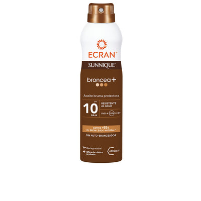 Ecran sunnique broncea+ sumuöljy spf10 250 ml - ECRAN