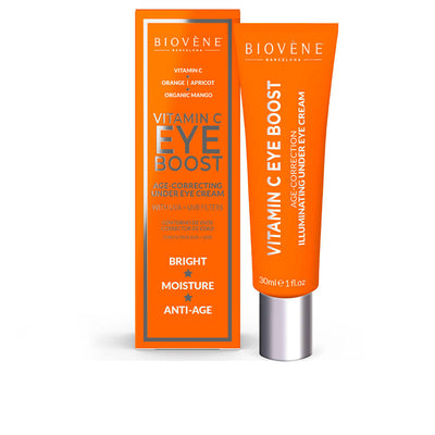 Vitamin c eye boost ikääntymistä korjaava kirkastava silmänympärysvoide 30 ml - BIOVÈNE