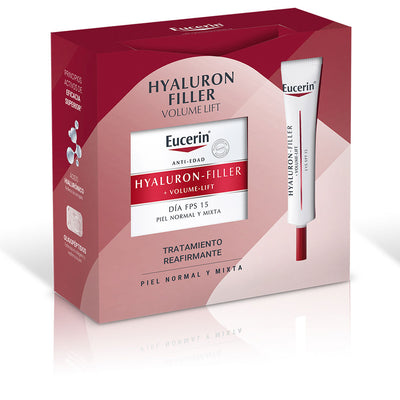 Hyaluron filler + volume-lift päivävoide normaalille ja sekaiholle 2 kpl - EUCERIN