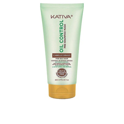 Oil control pre-shampoo -naamio 200 ml - KATIVA