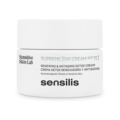 Supreme päivävoide spf15+ detox uudistava ja anti-aging 50 ml - SENSILIS