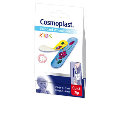 Cosmoplast quick-zip lasten sidokset 20 kpl - COSMOPLAST