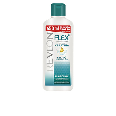 Flex keratin puhdistava rasvoittuvien hiusten shampoo 650 ml - REVLON MASS MARKET