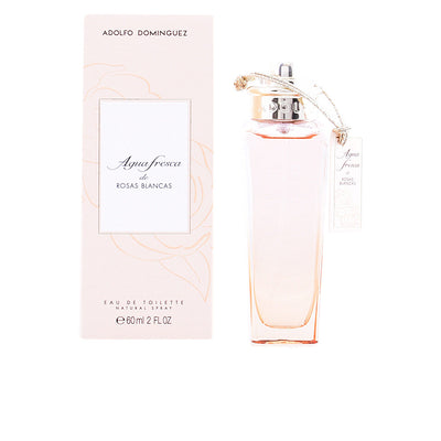 Agua fresca de rosas blancas eau de toilette -suihke 60 ml - ADOLFO DOMINGUEZ