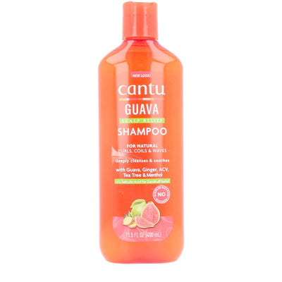 Guava & ginger hiuspohjan rauhoittava shampoo 400 ml - CANTU