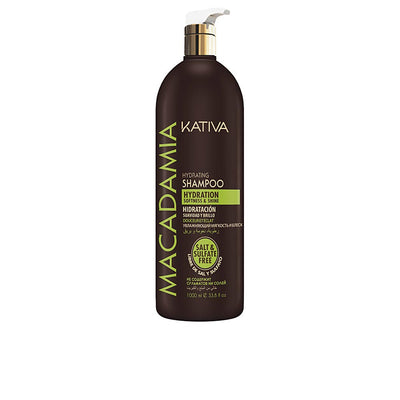 Macadamia kosteuttava shampoo 1000 ml - KATIVA