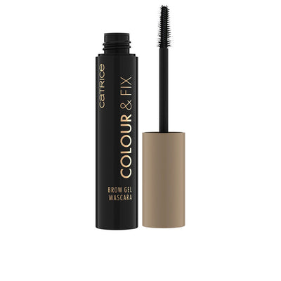 Color & fix kulmageeli mascara #020-medium brown 5 ml - CATRICE
