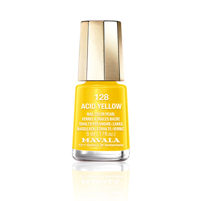 Nail color #128 - happokeltainen - MAVALA