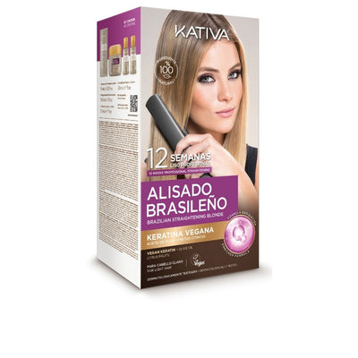 Kativa professional brazilian straightening pro blonde case 6 kpl - KATIVA