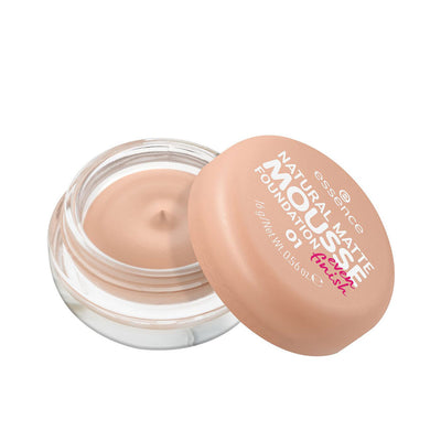 Natural matte mousse-meikinpohjustus #01 16 gr - ESSENCE