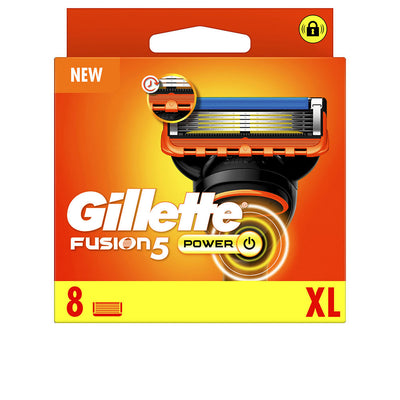 Fusion 5 power -laturi, 8 täyttöä - GILLETTE