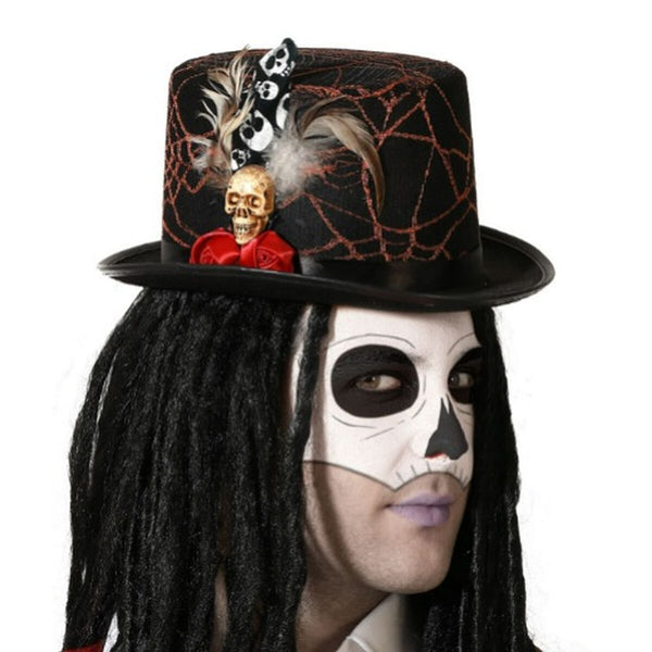 Halloween-hattu kallokoristeella