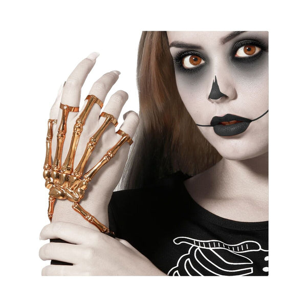Kullattu Luuranko Halloween-koriste