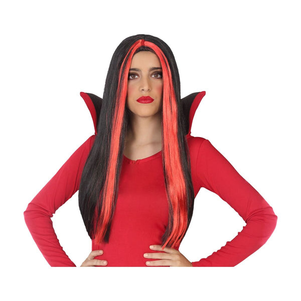 Punainen Vampyyriperuukki 60 cm