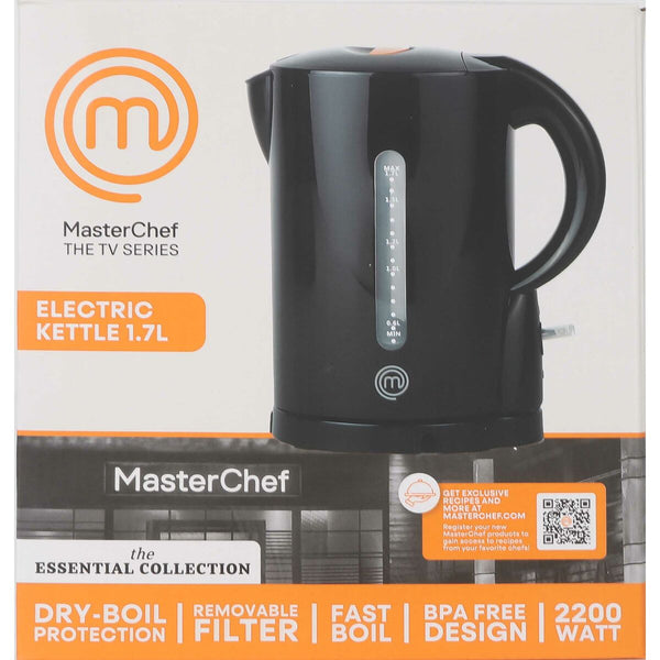 MasterChef vedenkeitin 2200 W, 1,7 L, 3 osaa - Vuodevaatteet.fi