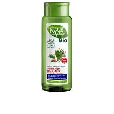 Champú bio ecocert hiustenlähtöä vastaan 300 ml - NATUR VITAL