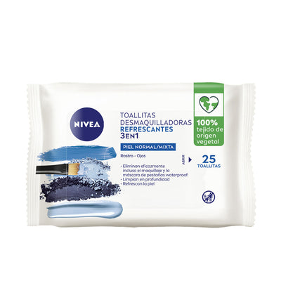 Refreshing 3-In-1 Makeup Removal Wipes 25 U
