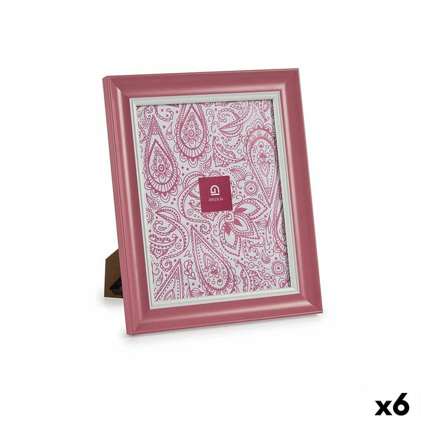 Gift Decor Pinkki Kristalli Kuvakehys 6 kpl