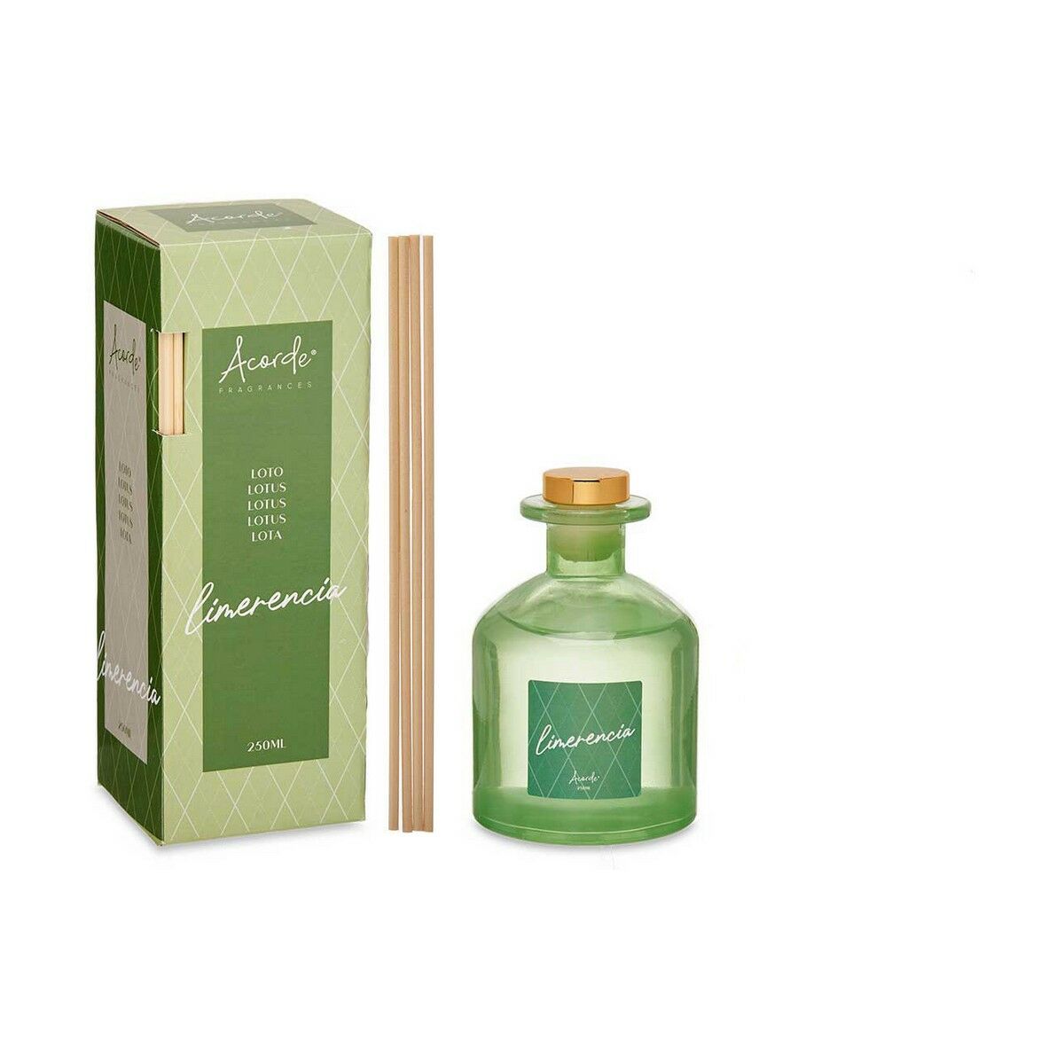 Acorde Lootuksenkukka Parfyymipuikot 250 ml