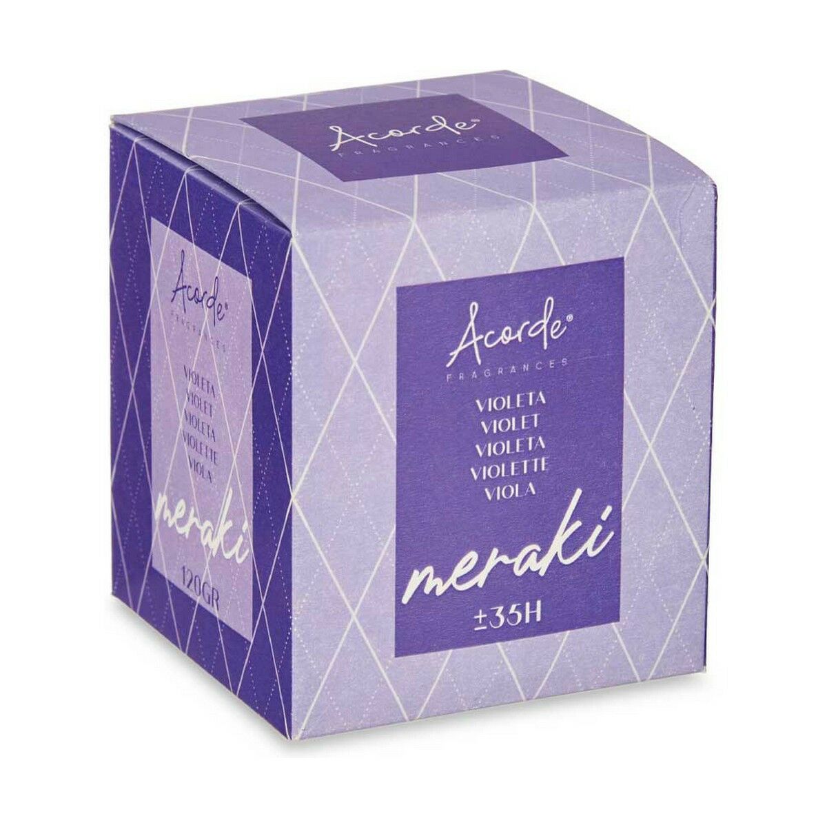 Acorde Tuoksukynttilä Violetti 120 g