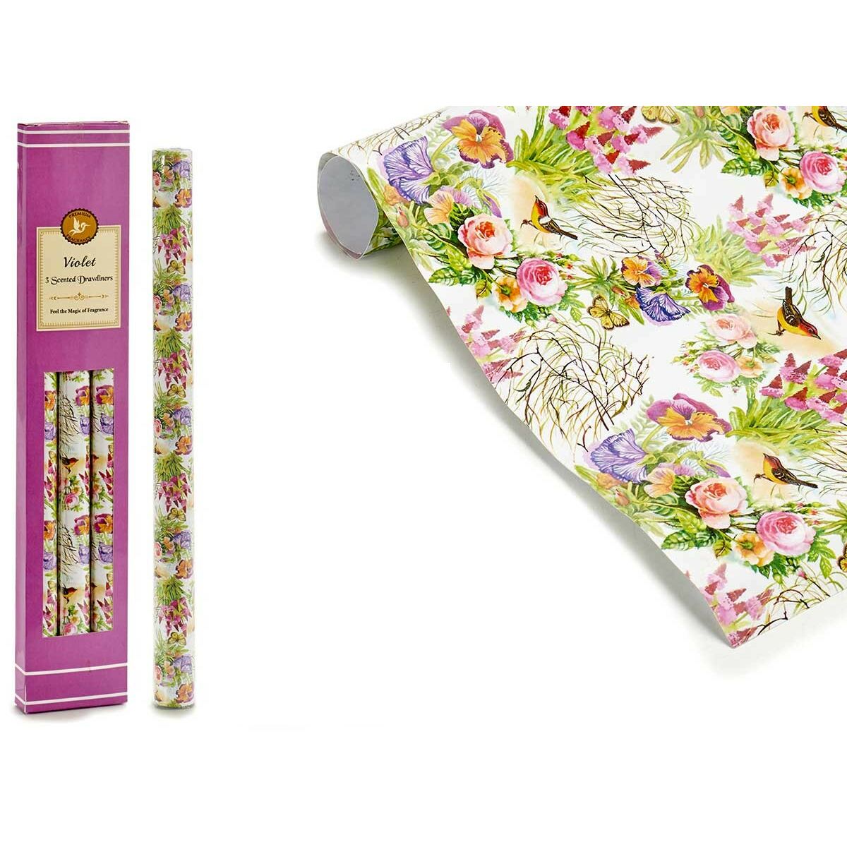 Acorde Violetti Tuoksupaperiarkit (12 kpl)