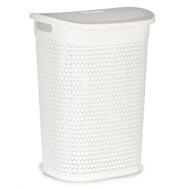 Pyykkikori Kipit Valkoinen 60 L