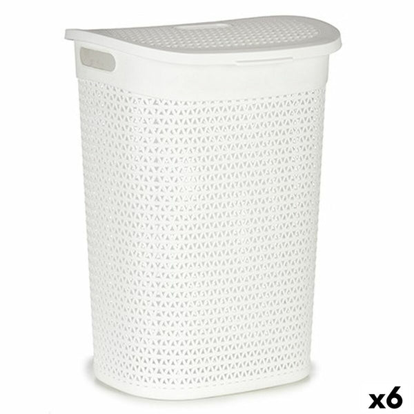 Pyykkikori Kipit Valkoinen 60 L