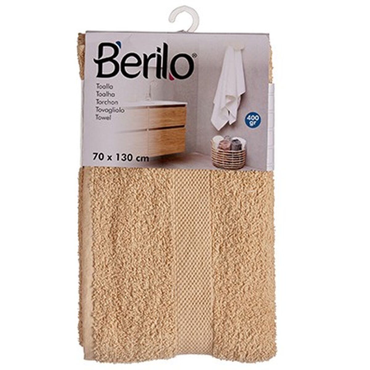 Berilo Kylpypyyhe Kerma 70x130 cm 3 kpl