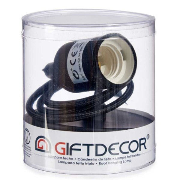 Musta Kattolamppu Gift Decor 60 W