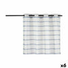 Gift Decor Sininen Raitaverho 140x260 cm, 6 kpl