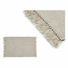 Beige Puuvillamatto 80 x 120 cm (2 osaa)