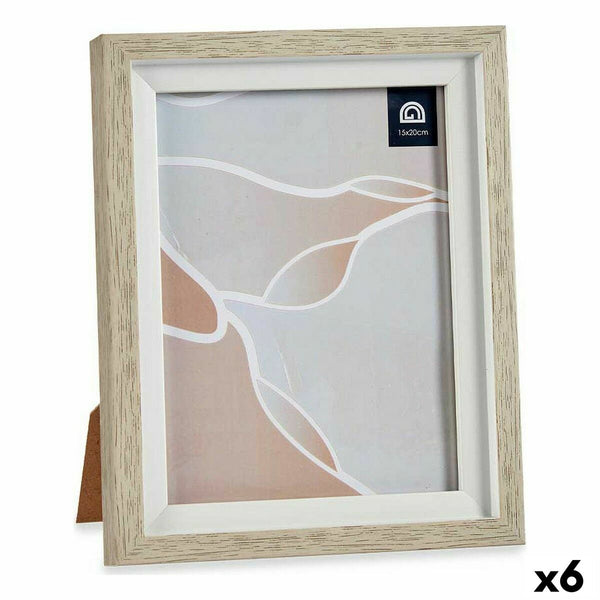 Gift Decor Kuvakehys Valkoinen Beige 6-osainen