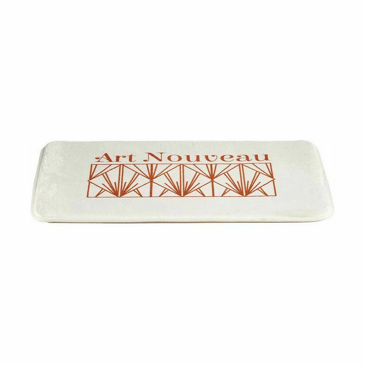 Berilo Art Nouveau Kylpymatto Valkoinen Pronssi