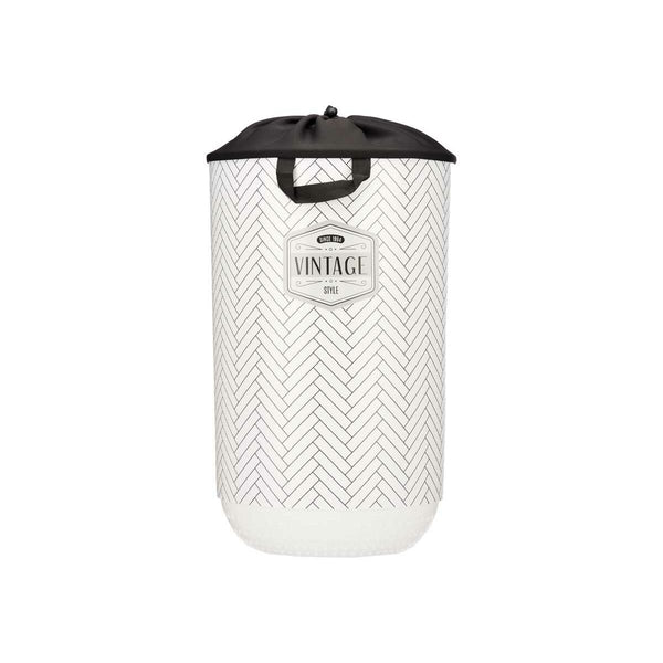 Kipit Vintage Pyykkikori 40L Valkoinen