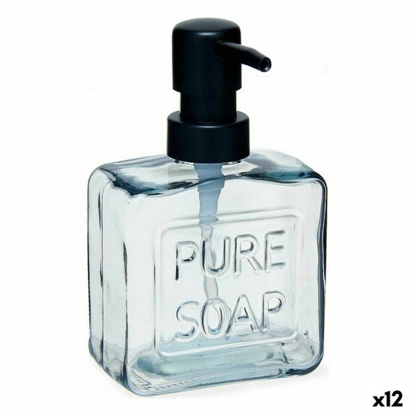 Berilo Pure Soap saippua-annostelija, musta kristalli, 250 ml