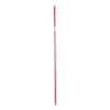 Pinkki Metallinen Harjanvarsi 130 cm (12 kpl)
