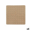 Luistamaton suihkumatto Beige PVC