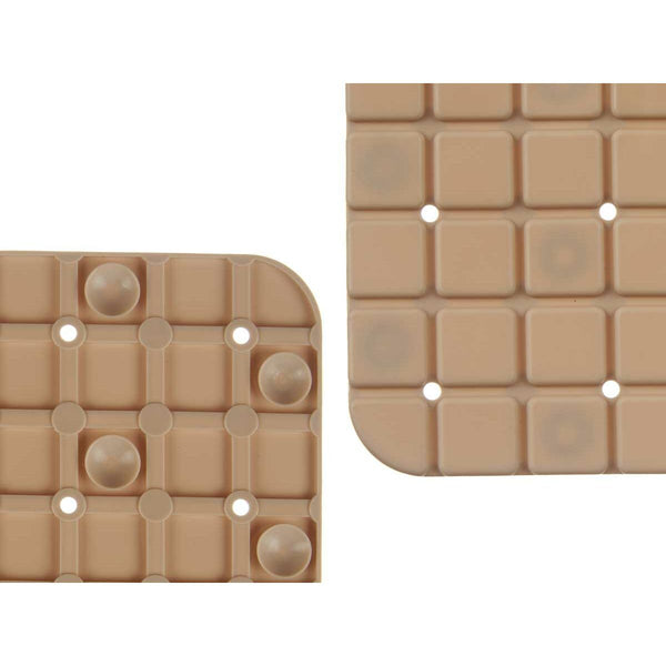 Luistamaton suihkumatto Beige PVC
