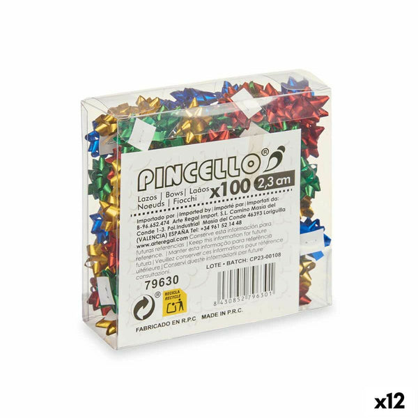 Pincello Lahjarusetit PVC 2,3 cm Monivärinen 100 kpl