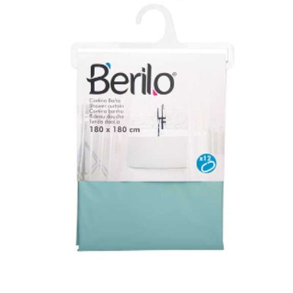Berilo Vihreä Suihkuverho 180x180 cm
