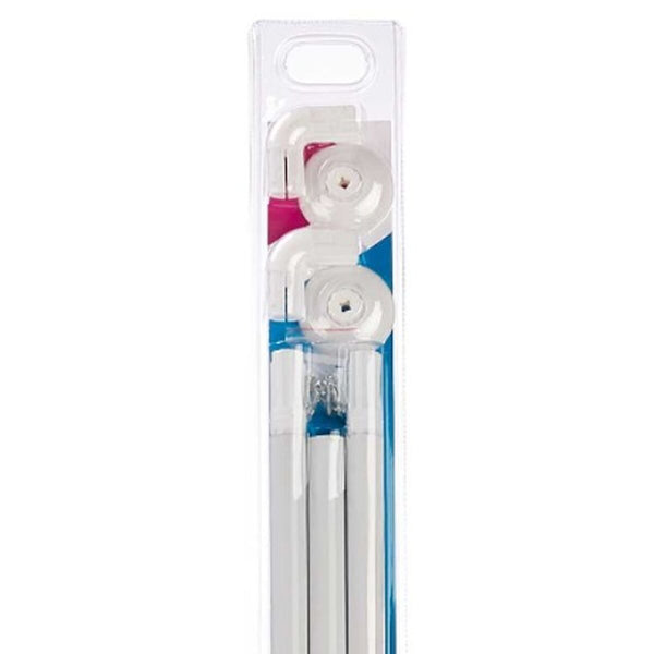 Berilo suihkuverhon tanko valkoinen alumiini