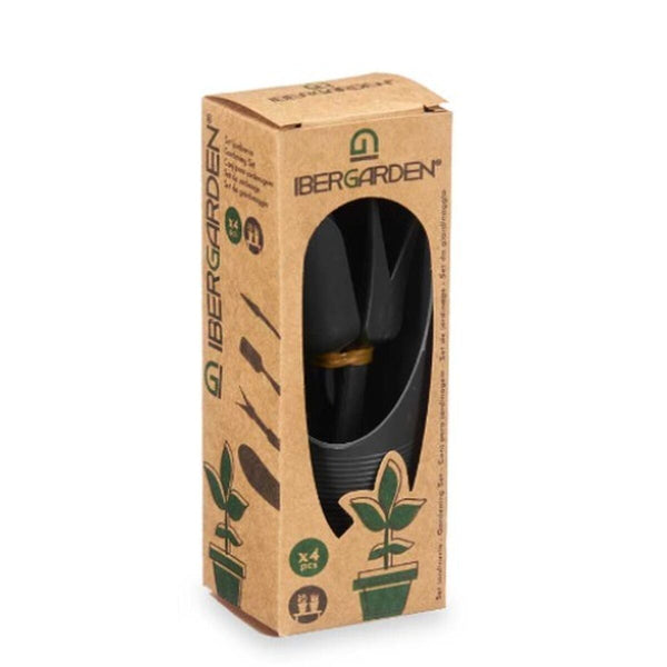 Ibergarden Puutarhatyökalusetti, Antrasiitinharmaa, 24 osaa