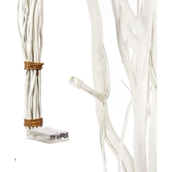 Gift Decor Valkoinen LED-valokimppu, 8 osaa